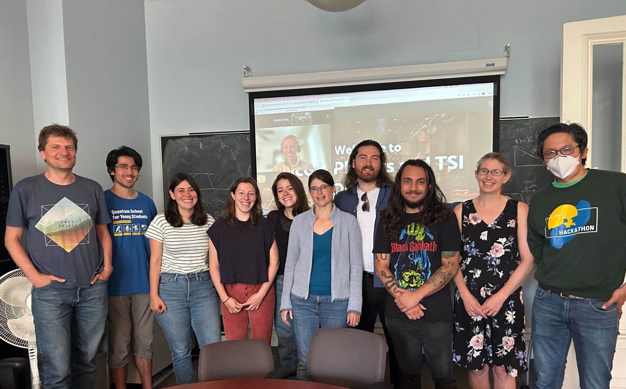 Outreach Committee During the 2023 Organizer Summit